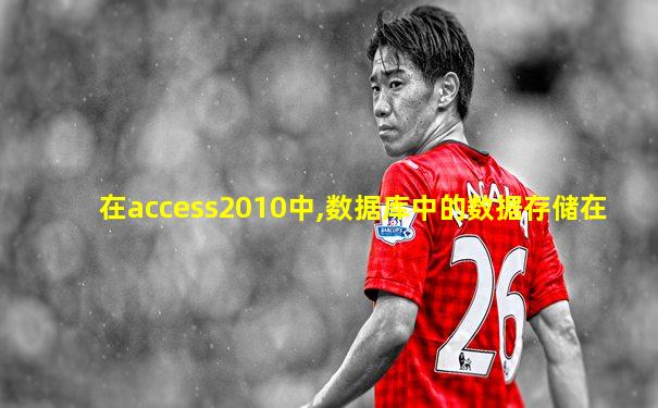 在access2010中,数据库中的数据存储在