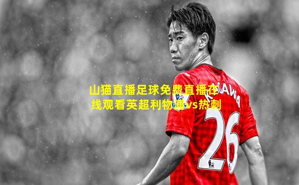山猫直播足球免费直播在线观看英超利物浦vs热刺