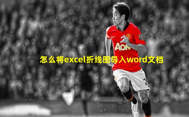 怎么将excel折线图导入word文档
